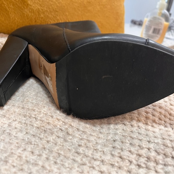 Black leather Aldo boots - Picture 4 of 4